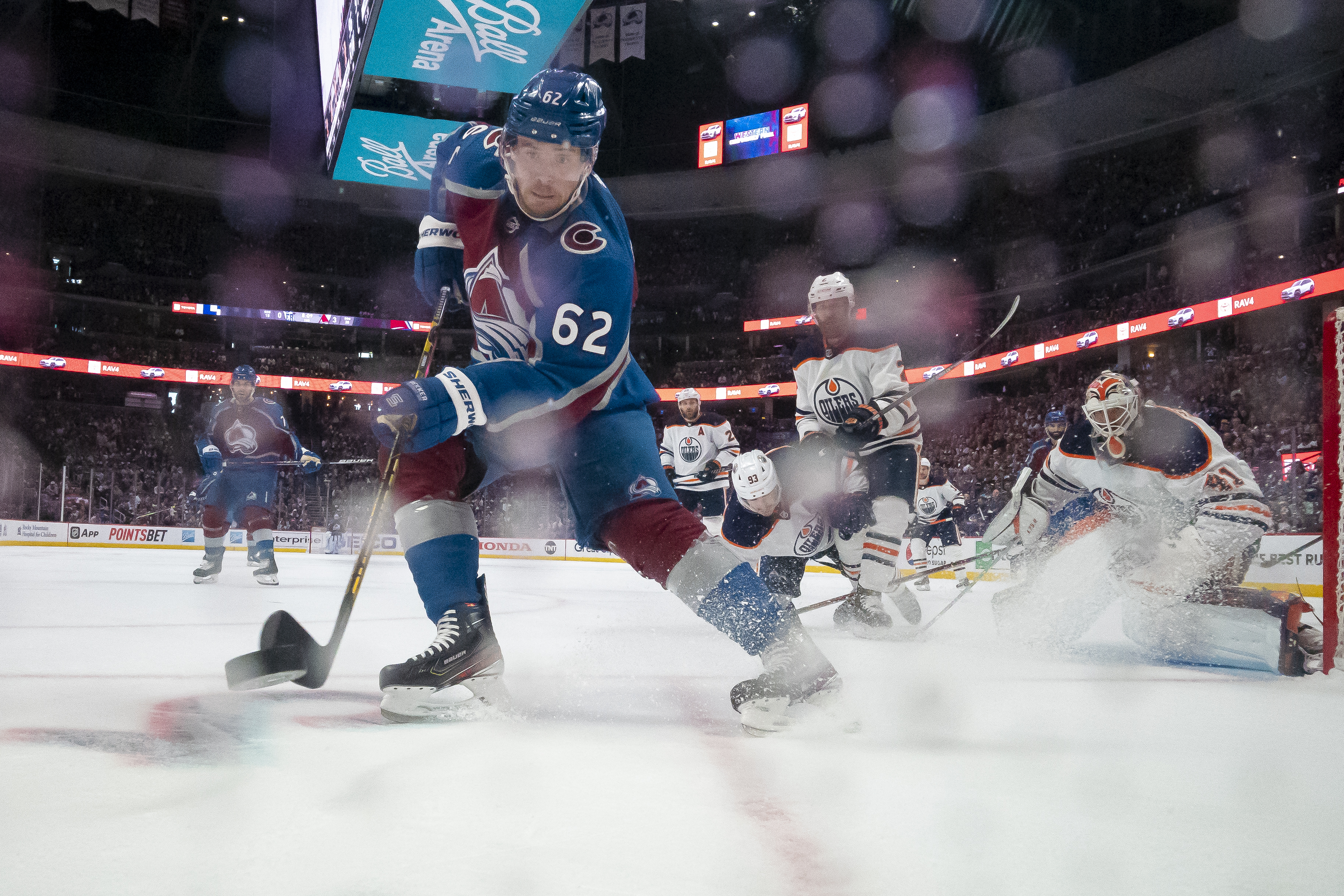 Oilers Avalanche Hockey