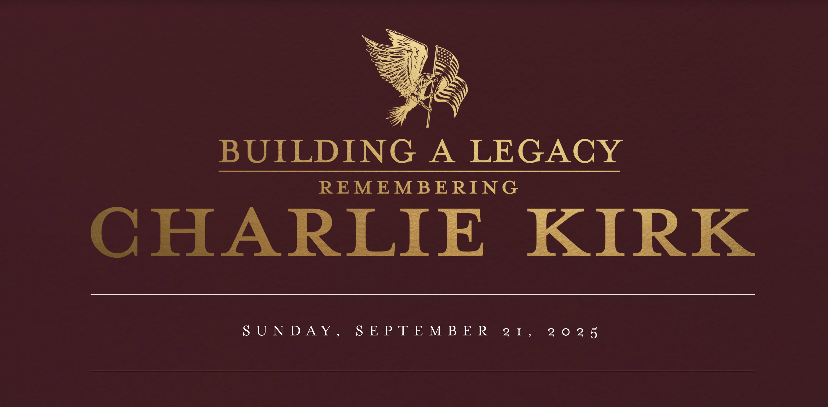 Remembering Charlie Kirk