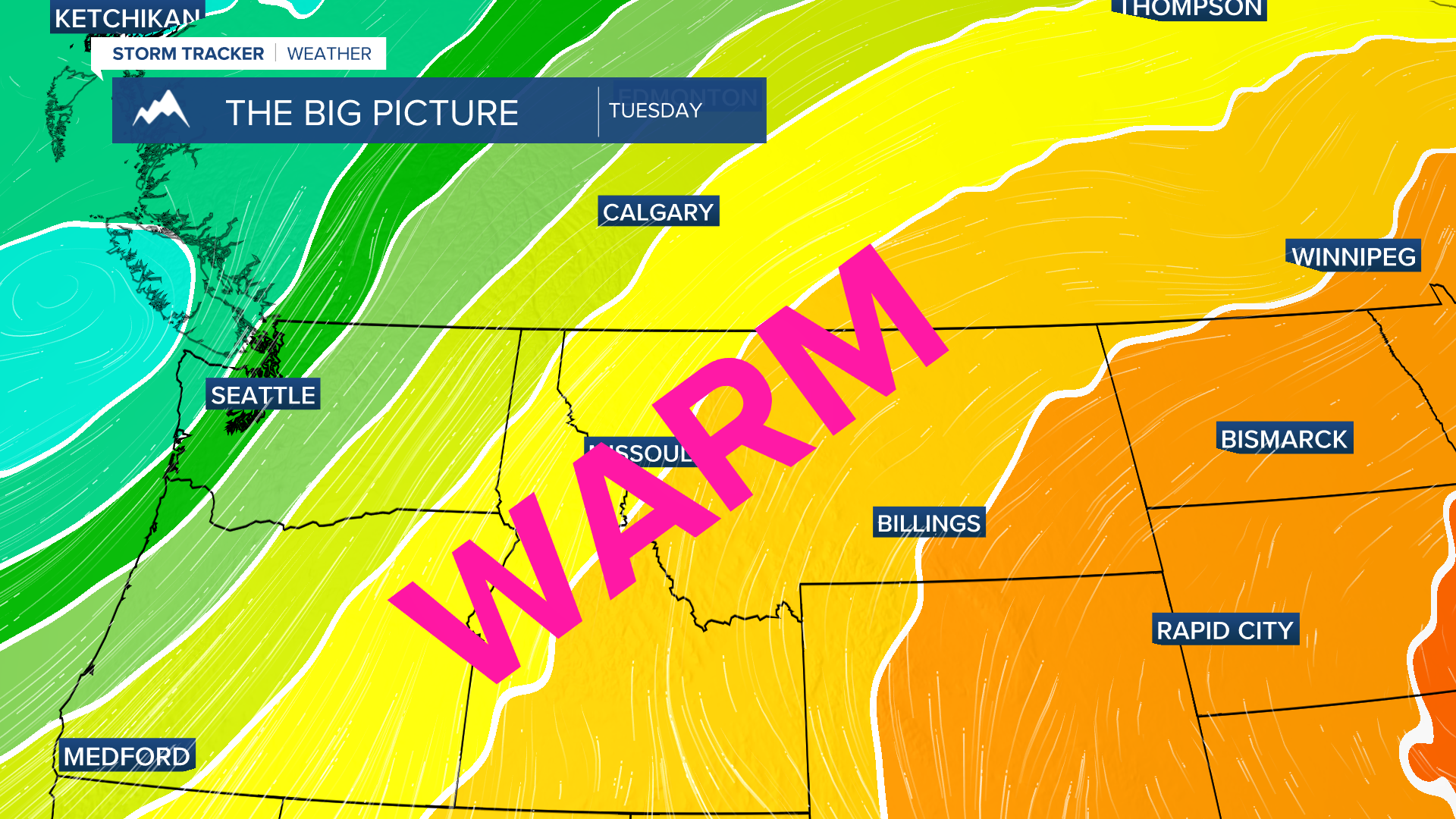 Warm start to the week before big changes arrive