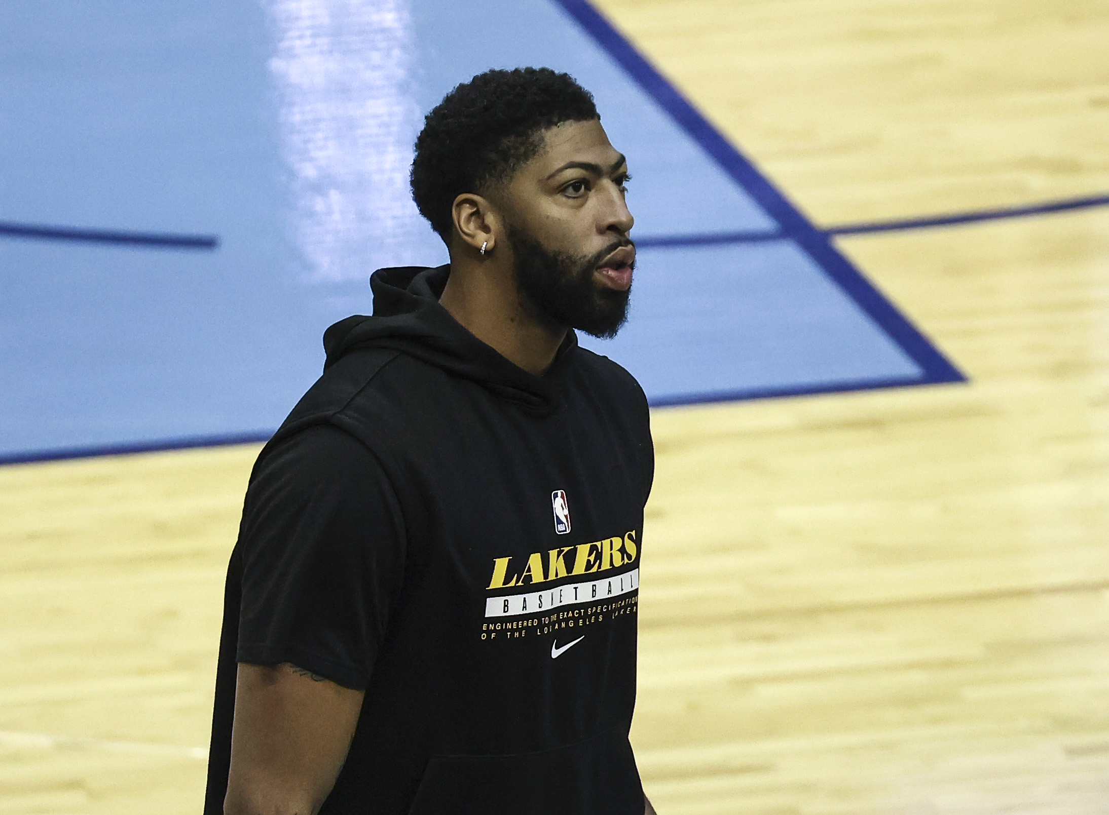 Anthony Davis Lakers Rockets Basketball