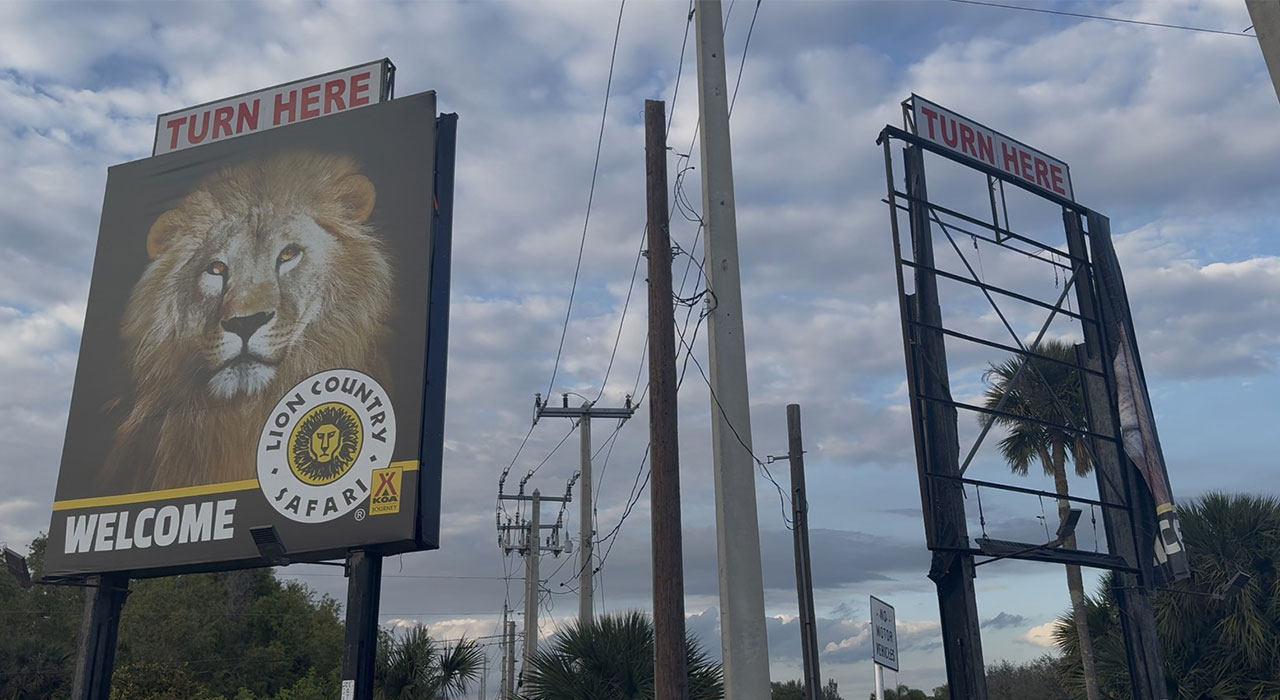 Lion Country Safari sign 