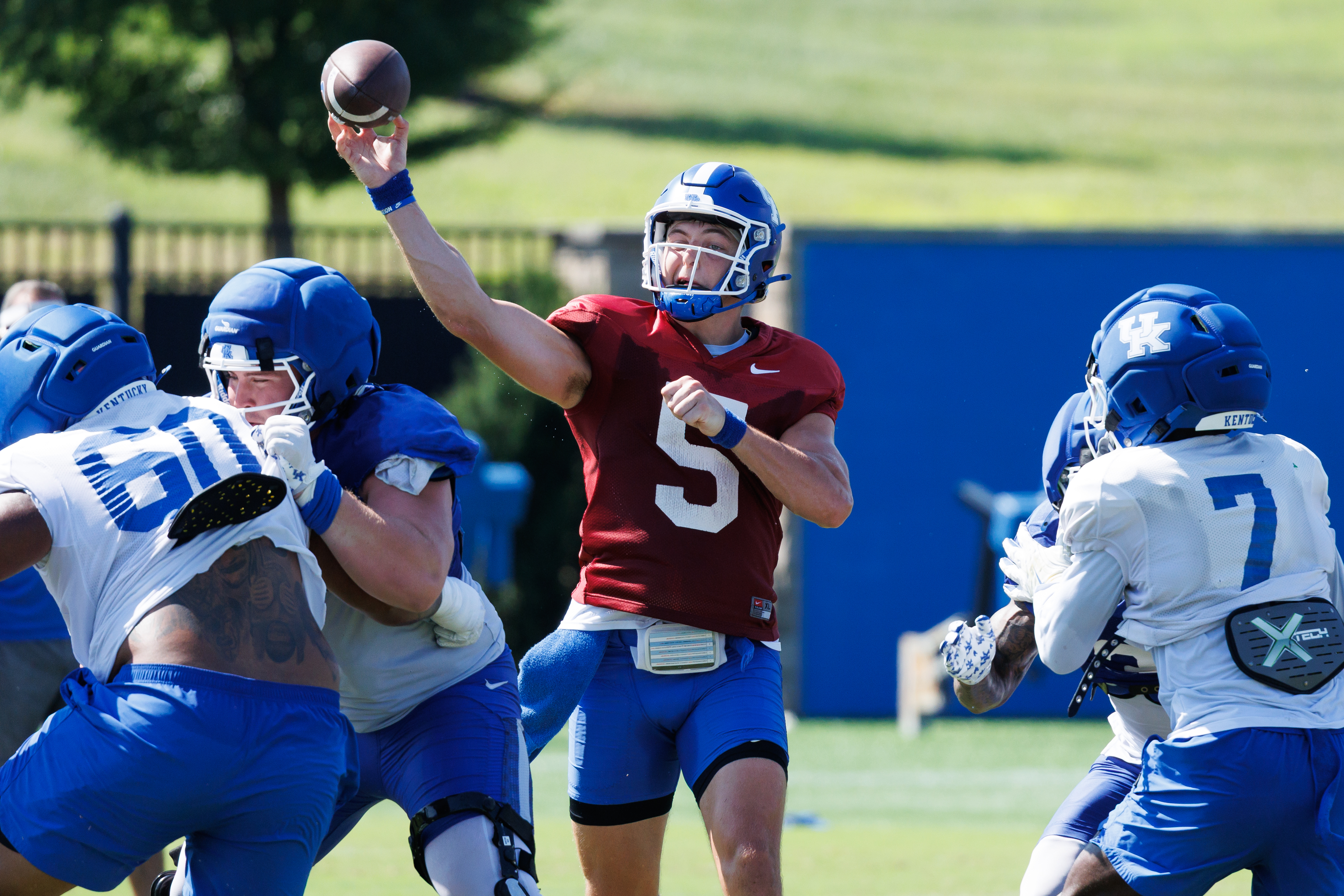 Zach Calzada practice