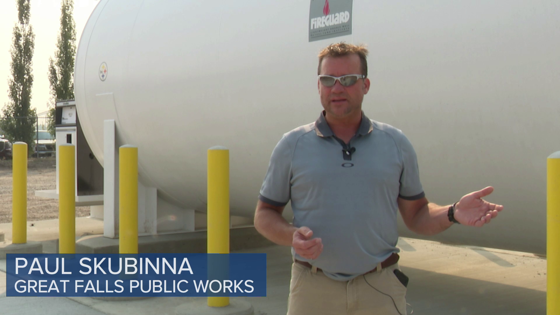 Great Falls Public Works director Paul Skubinna