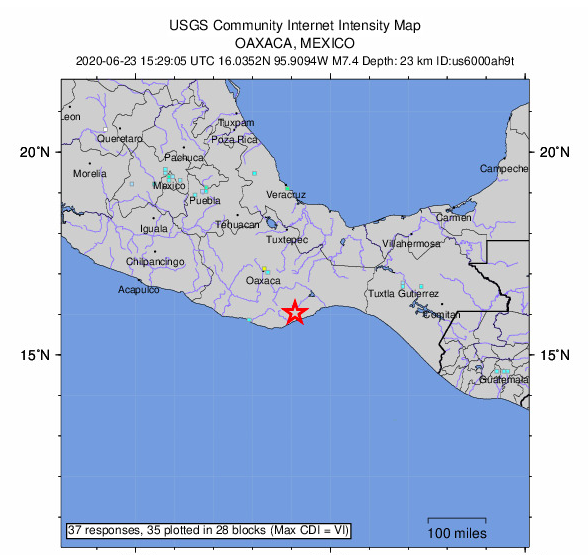 oaxaca earthquake