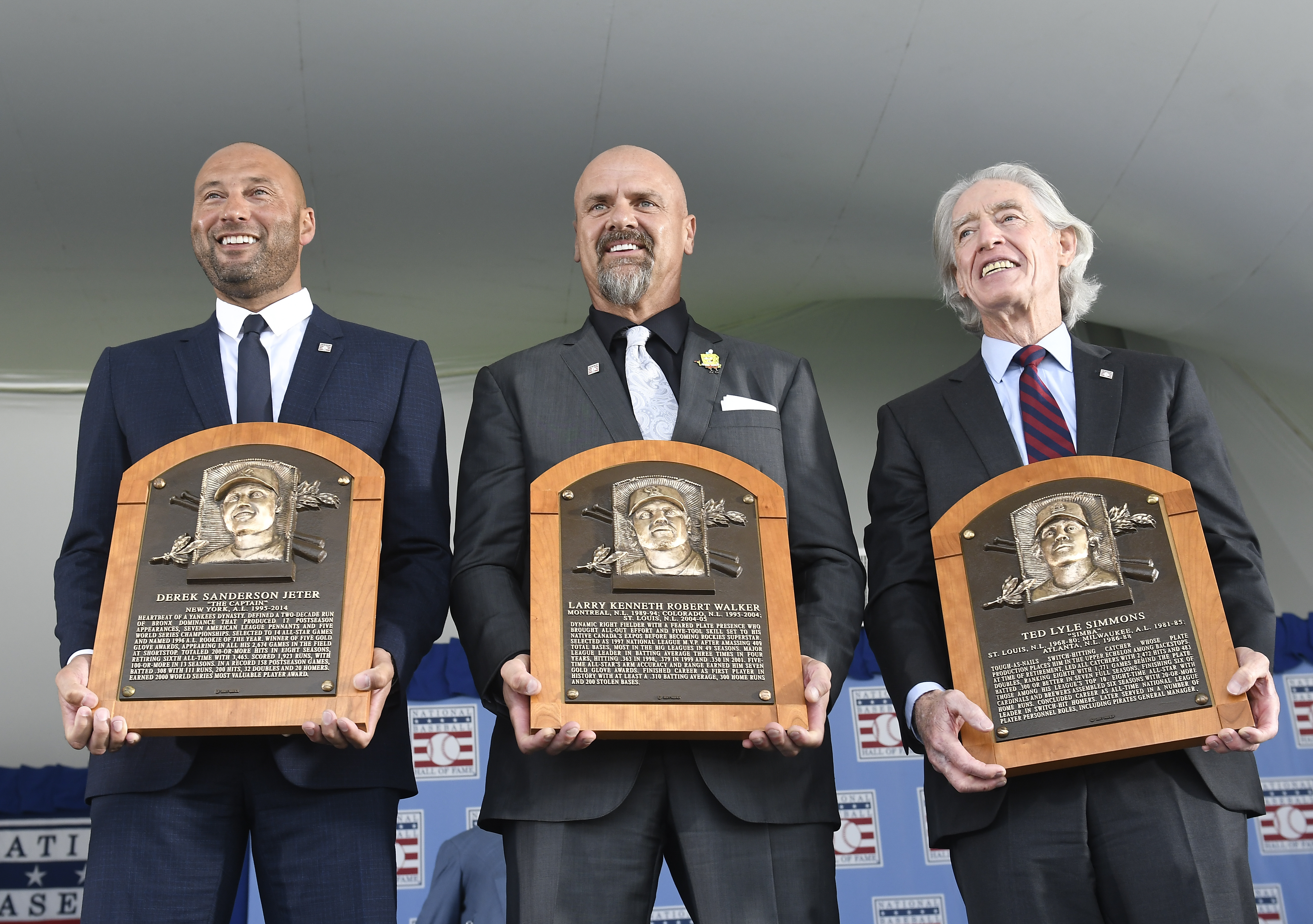 APTOPIX Hall Of Fame Inductions Baseball