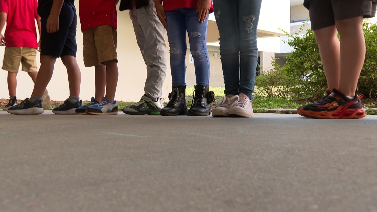 Lewis Elementary Students