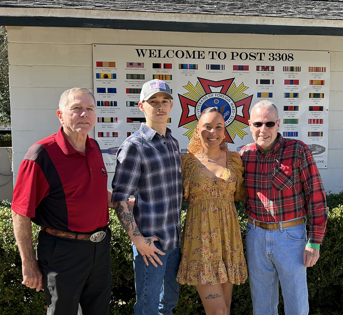 Veteran members of VFW Post 3308