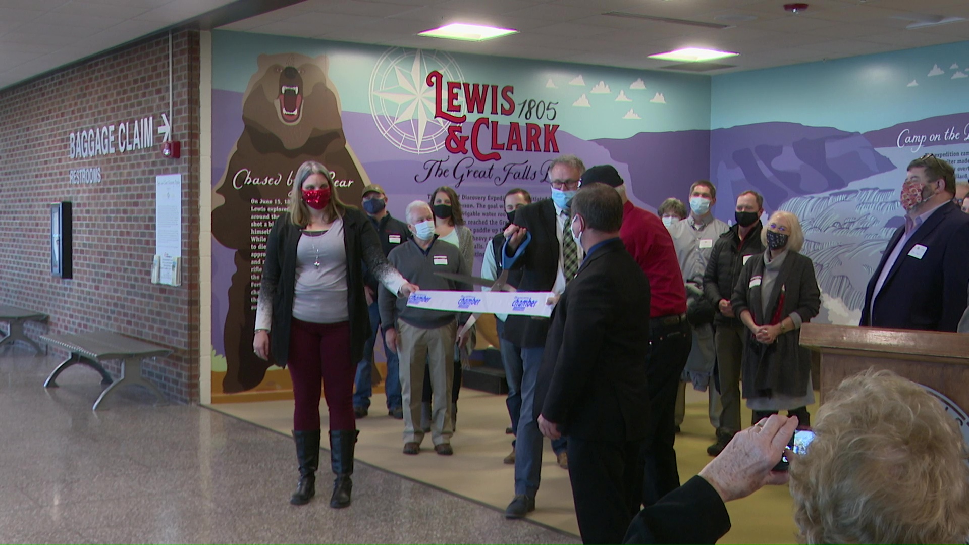New display at Great Falls airport highlights the Lewis & Clark expedition