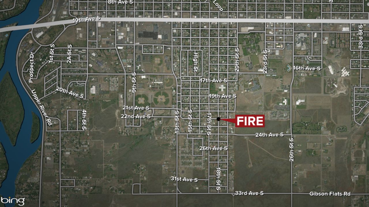 Firefighters respond to grass fire in Great Falls