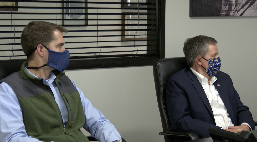 Sen. Daines visits Falkor Defense facility in Kalispell