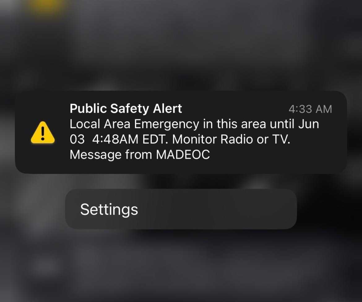 Emergency Alert