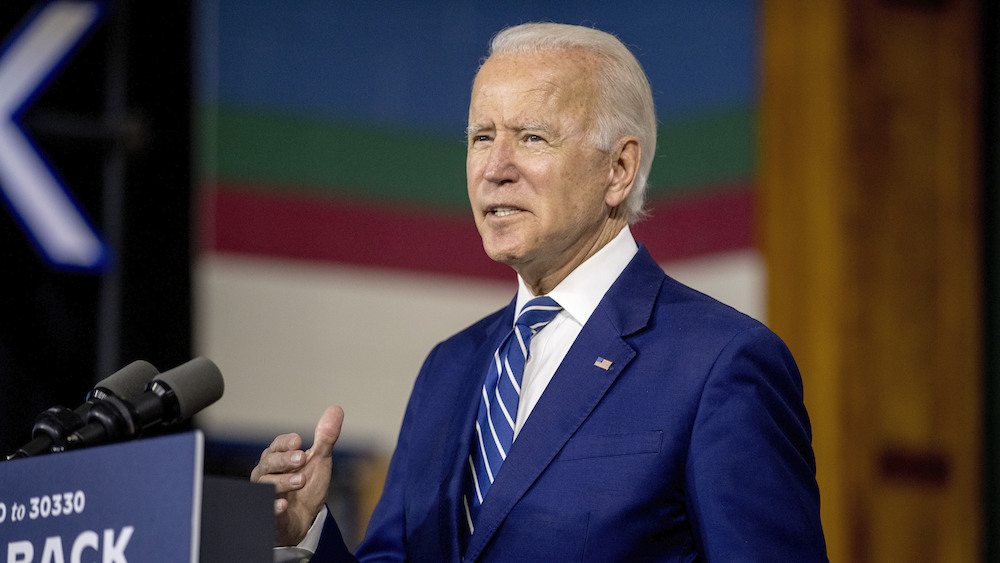Biden claims Trump is America's 'first' racist president