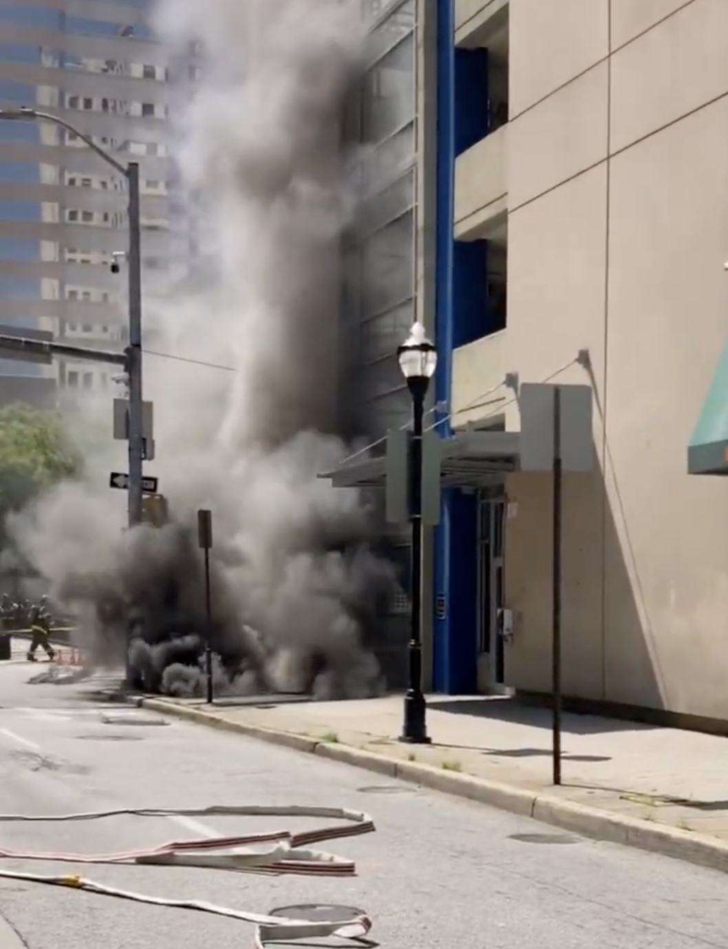 June 28 E Baltimore Underground fire 