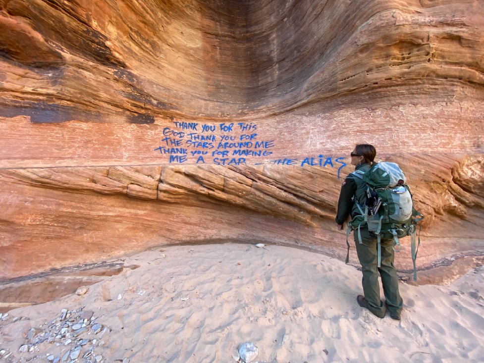 Zion National Park damage 