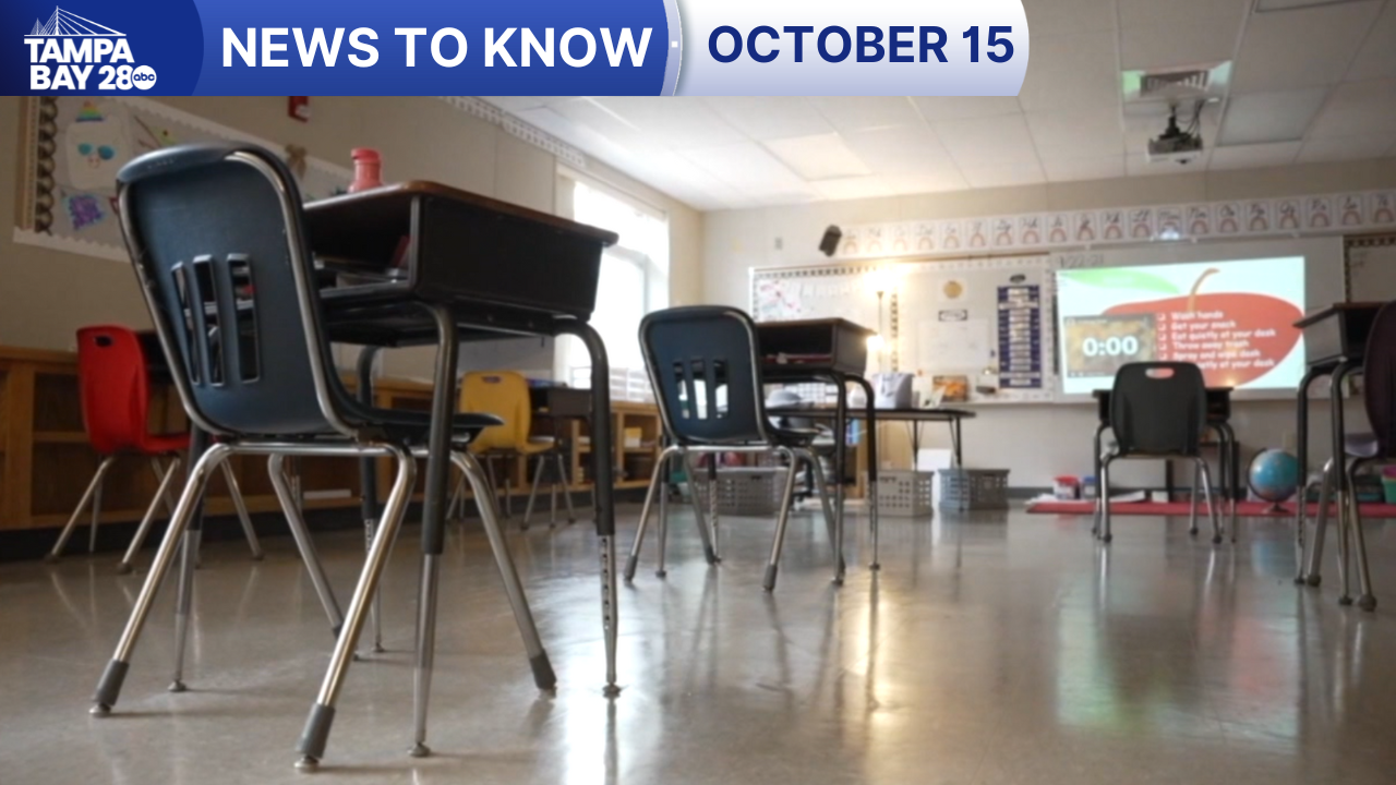 News to Know for Oct. 15