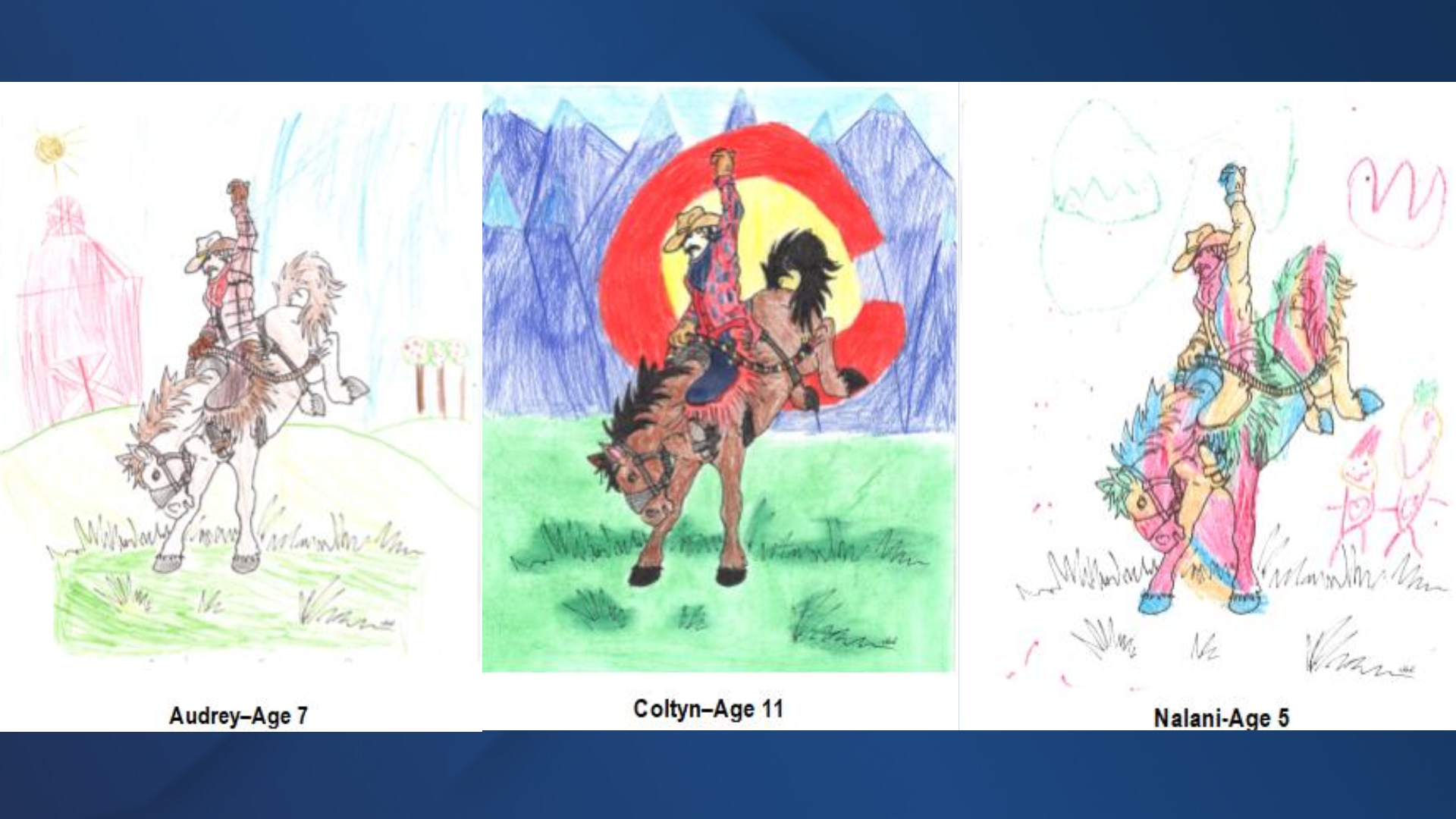 Western Heritage Spirit Coloring Contest Winners 2023