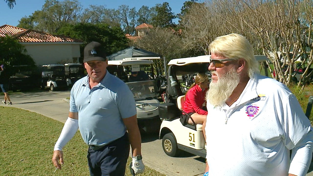 John Daly and Jon Gruden