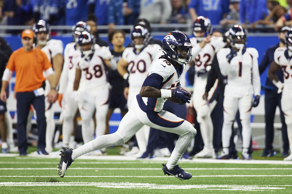 Broncos Lions Football