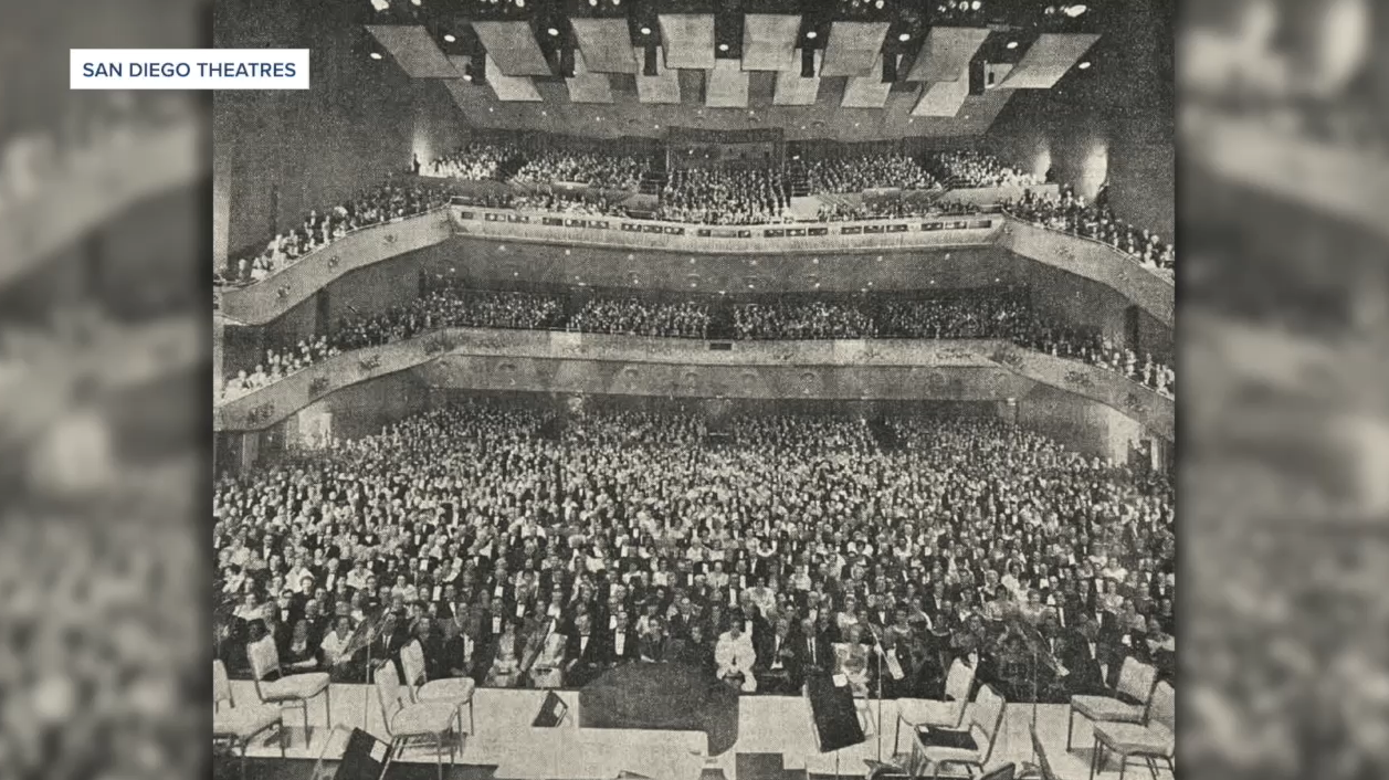 San Diego Theatres -- old photo
