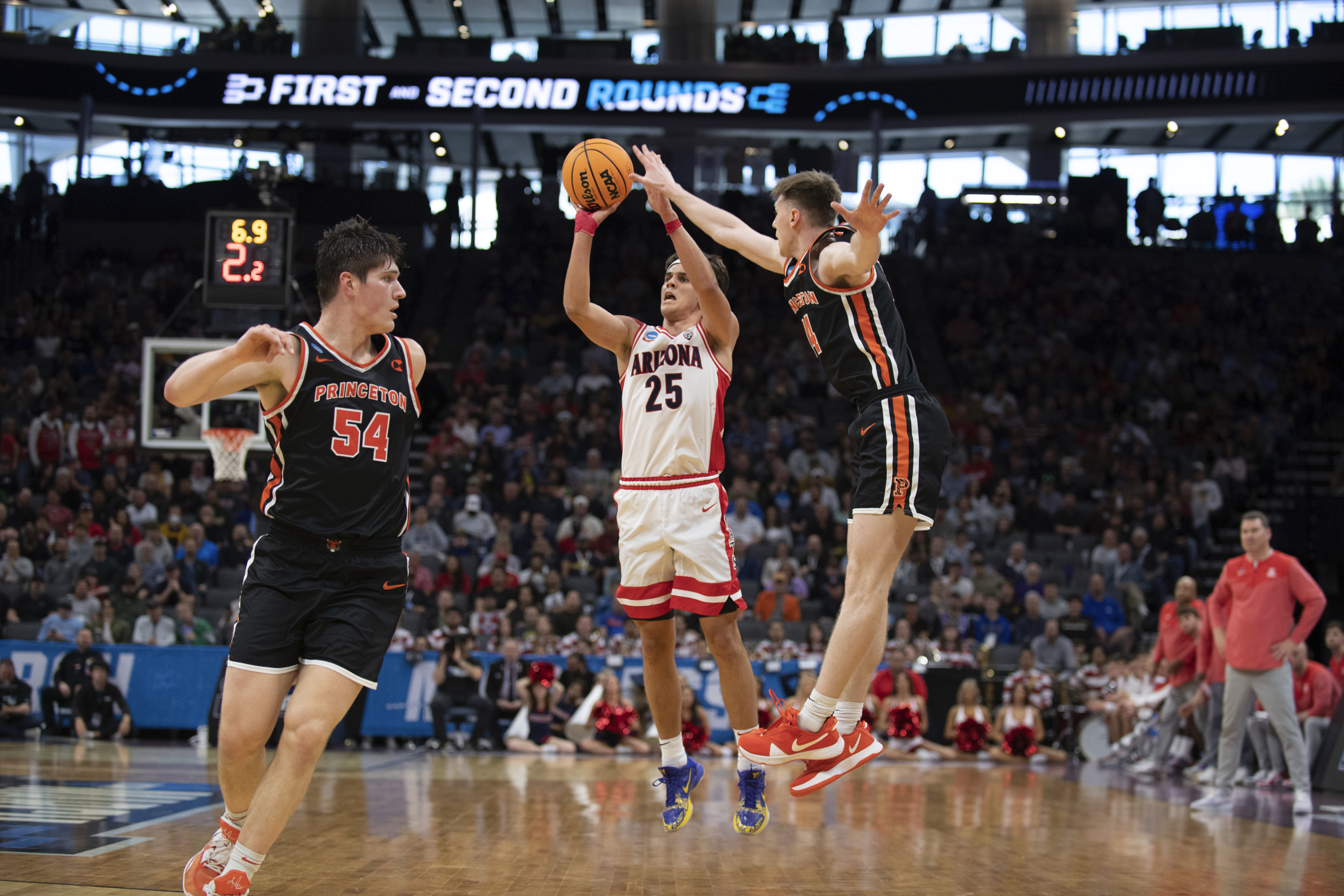 NCAA Arizona Princeton Basketball