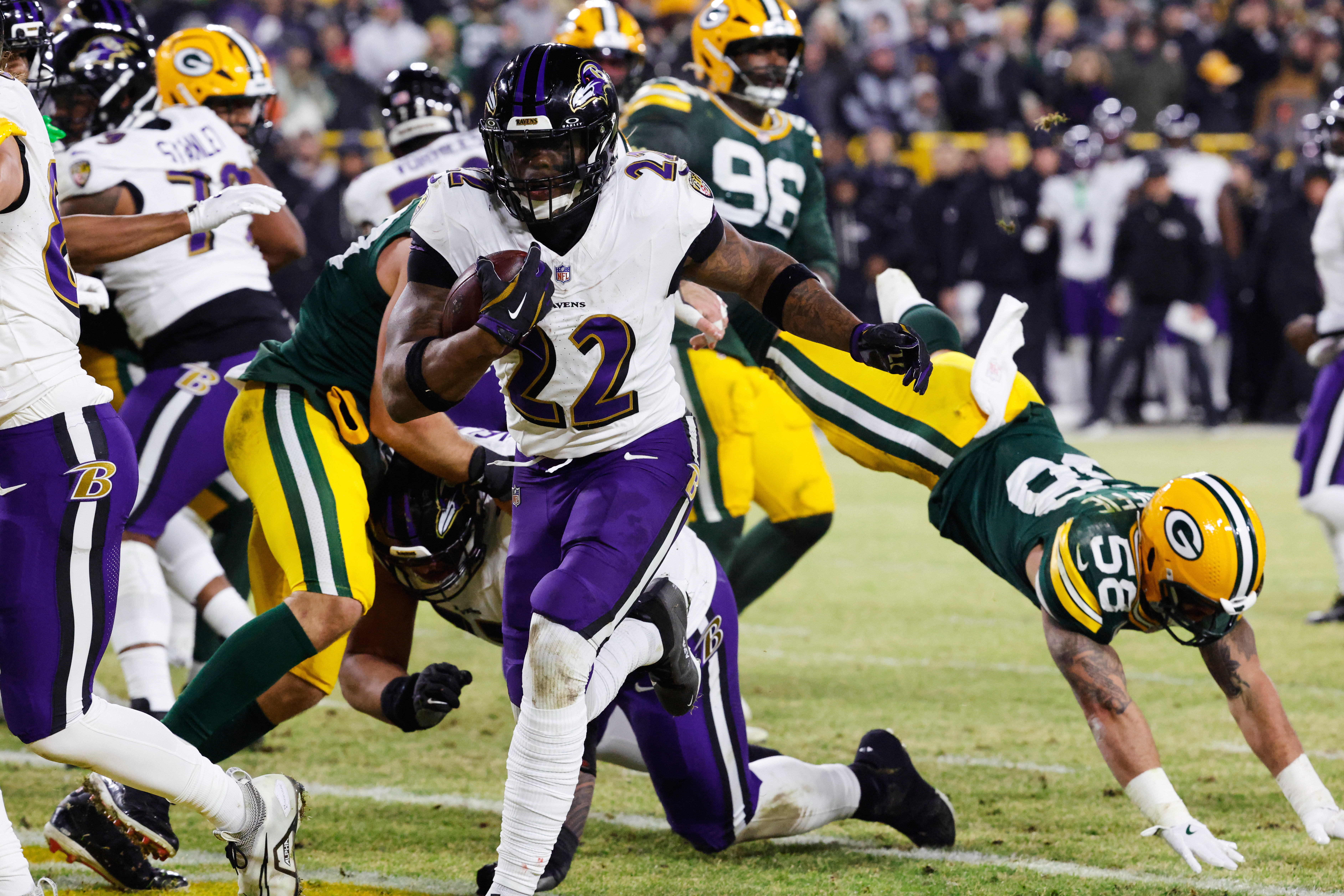 Ravens Packers Football