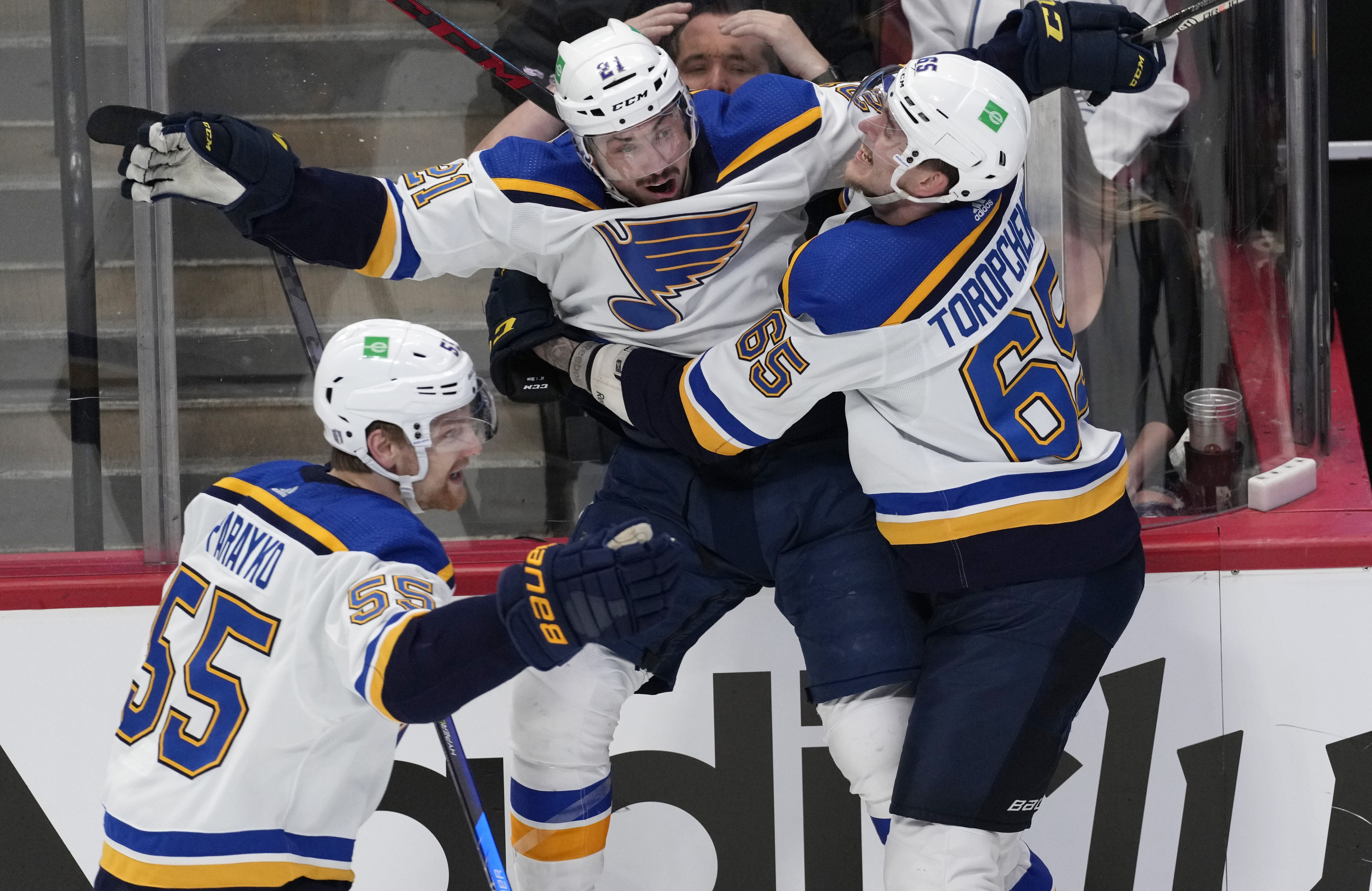 Bozak caps rally with OT goal, Blues beat Avs 5-4 in Game 5