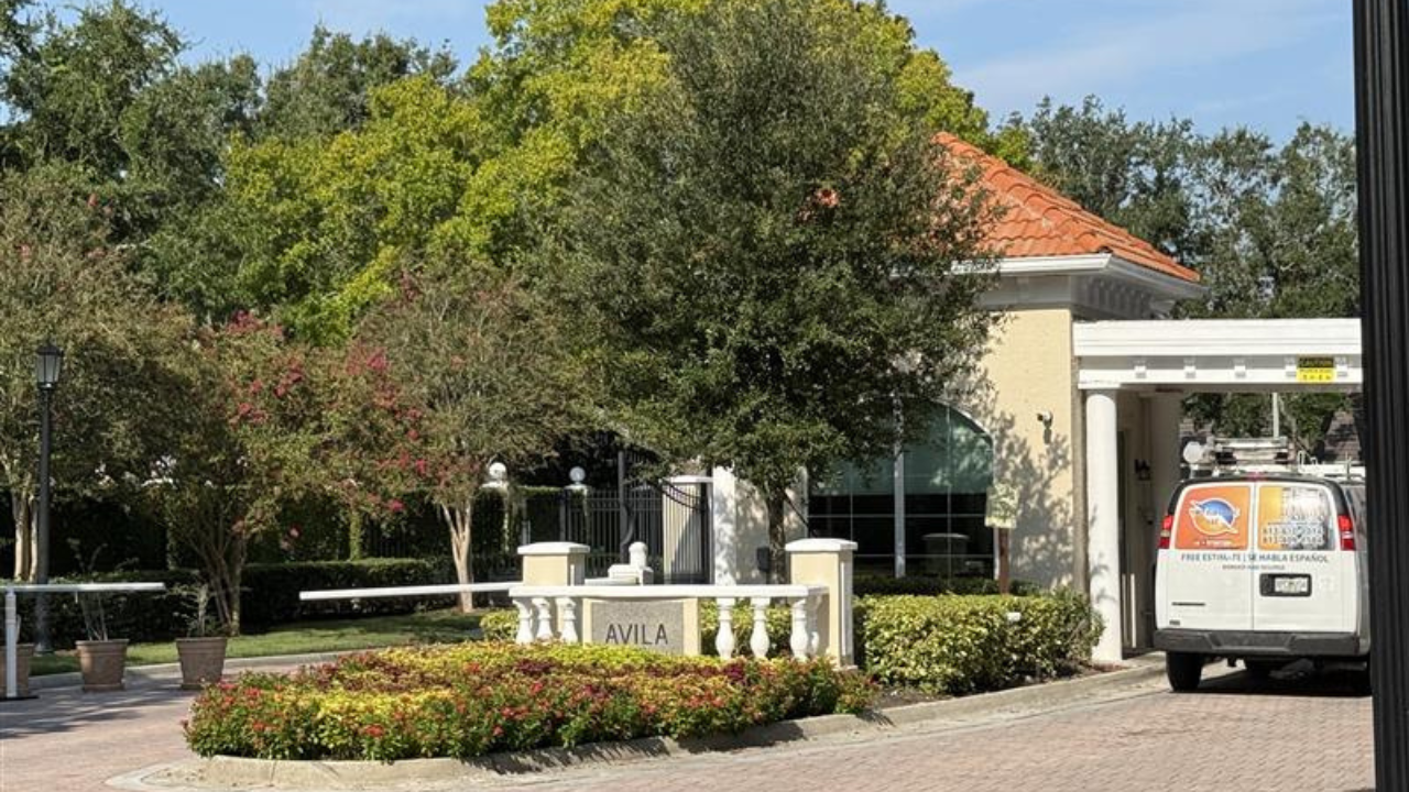 FBI Tampa activity at a church owned mansion 
