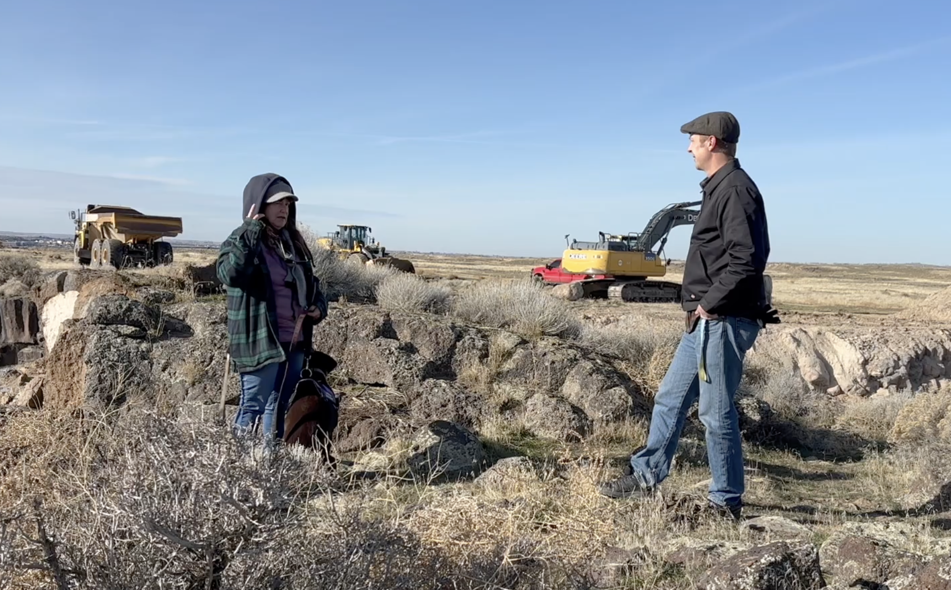 Sending 2025 out with a bang: work on north-side Shoshone Falls overlook is underway