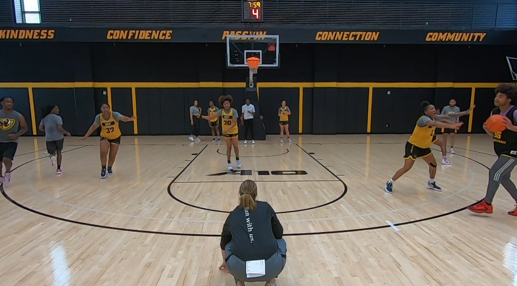 VCU women's basketball team reflects on Title IX anniversary