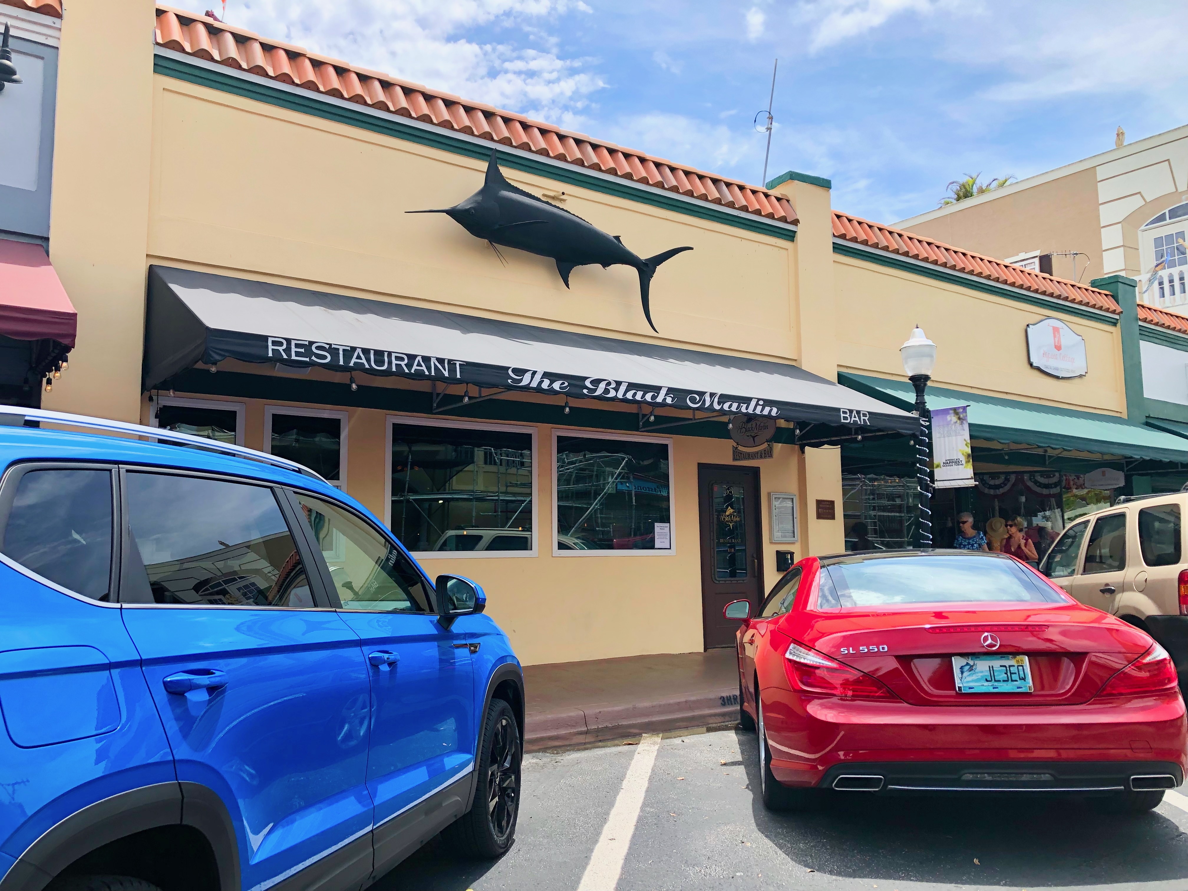 The Black Marlin Restaurant Entrance