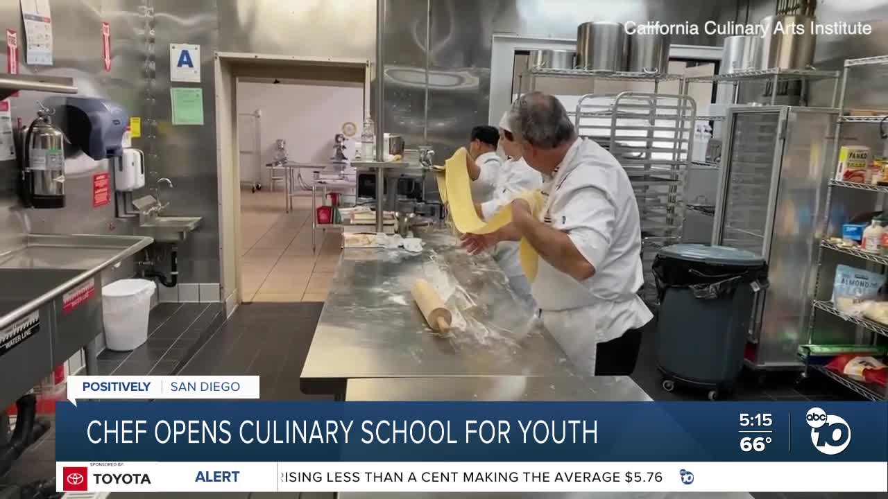 Chef opens culinary school for youth in Downtown San Diego