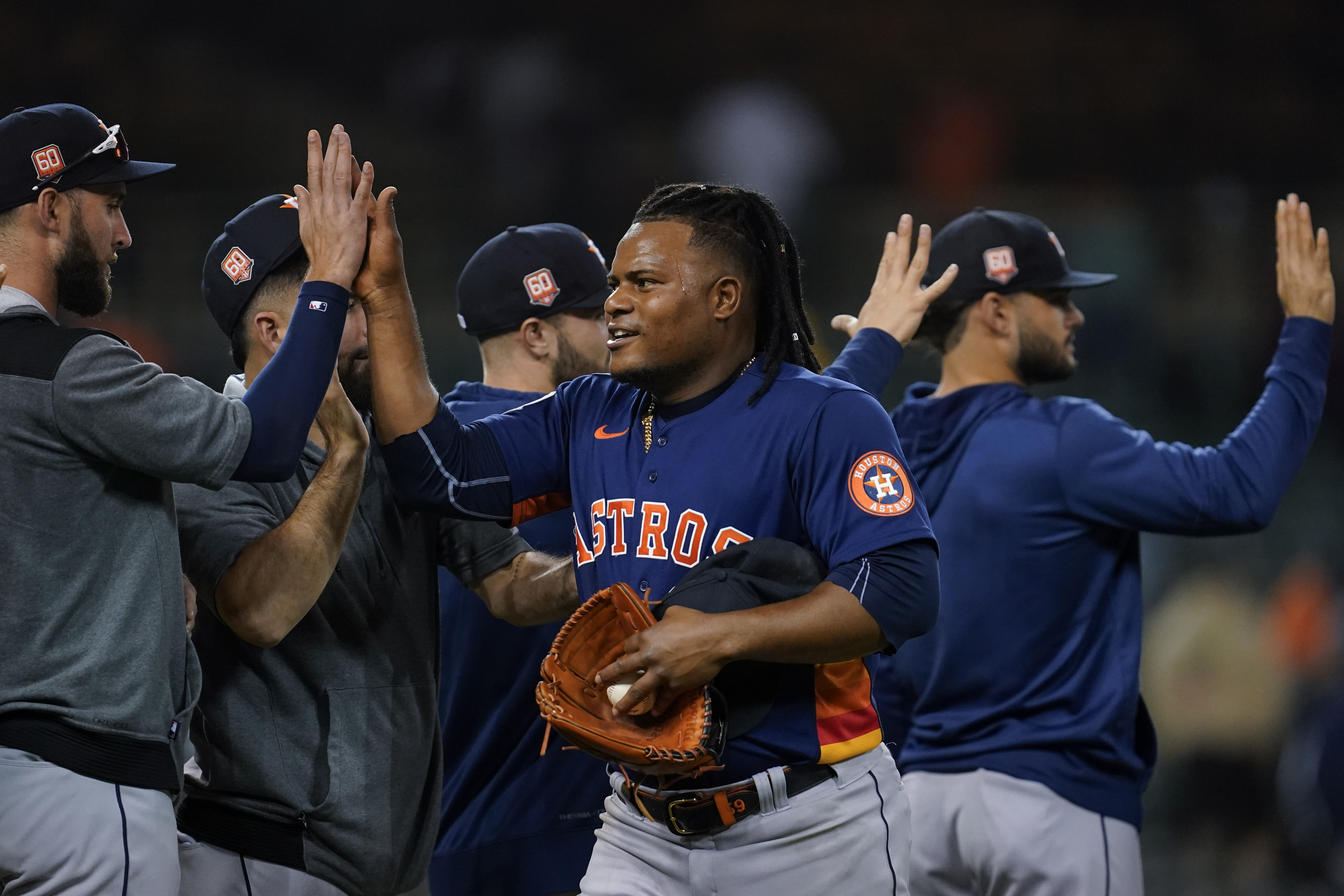 Framber Valdez Astros Tigers Baseball
