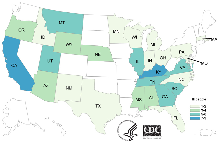 Salmonella outbreak linked to backyard birds leaves nearly 100 sick in 28 states