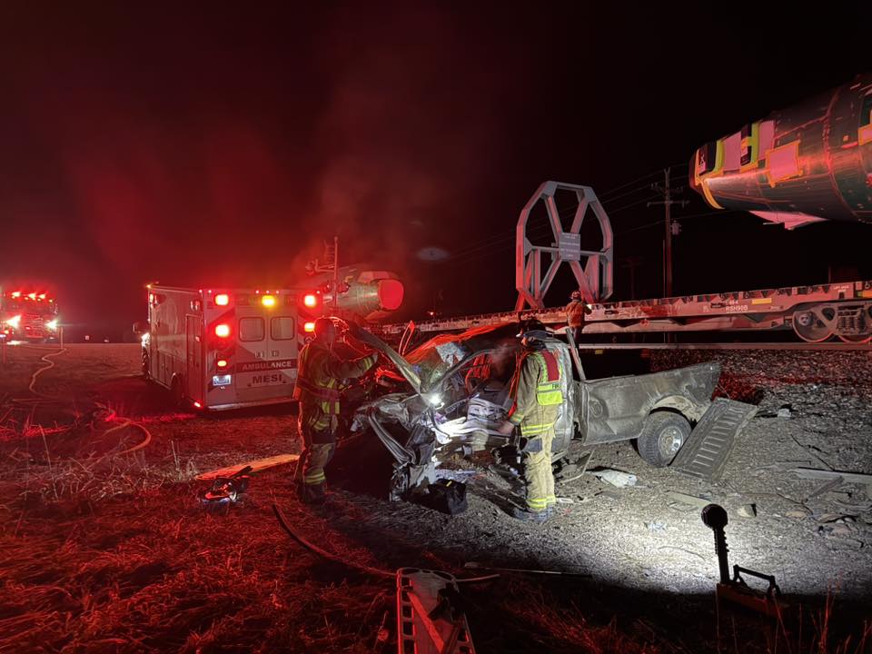 Frenchtown Train vs Truck Crash