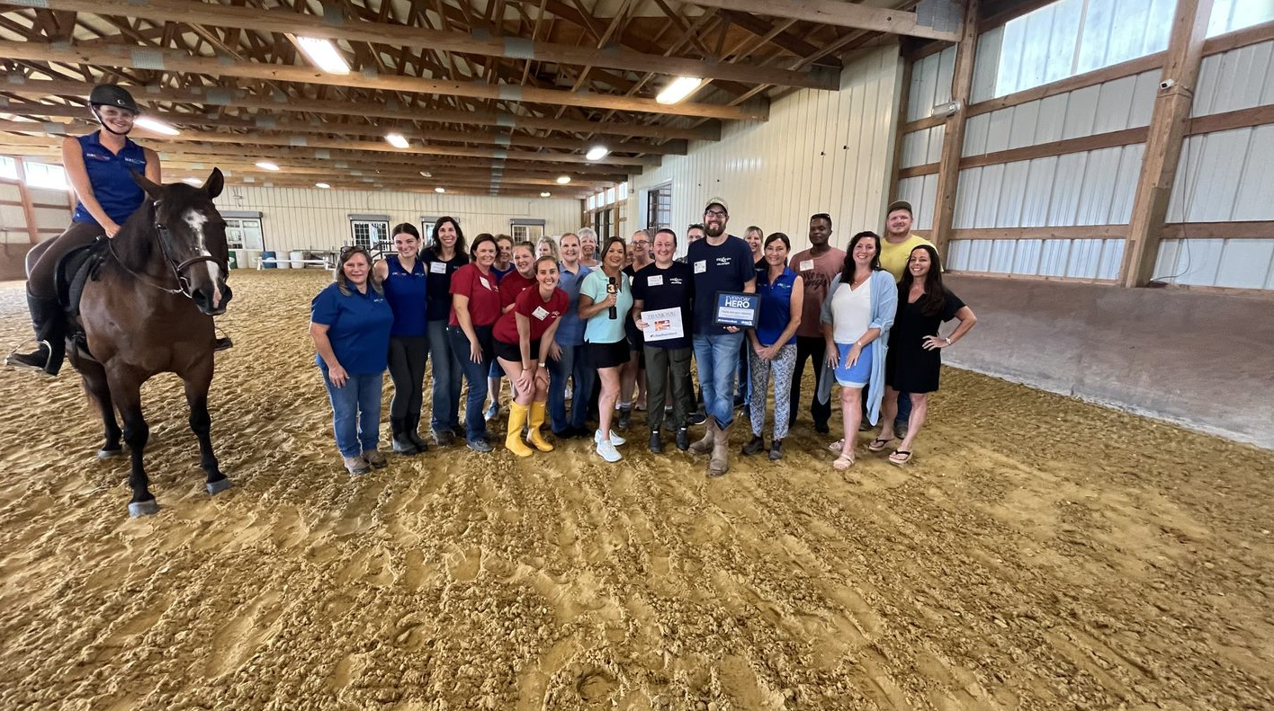 Couple's love of horses and helping earns them top volunteer award
