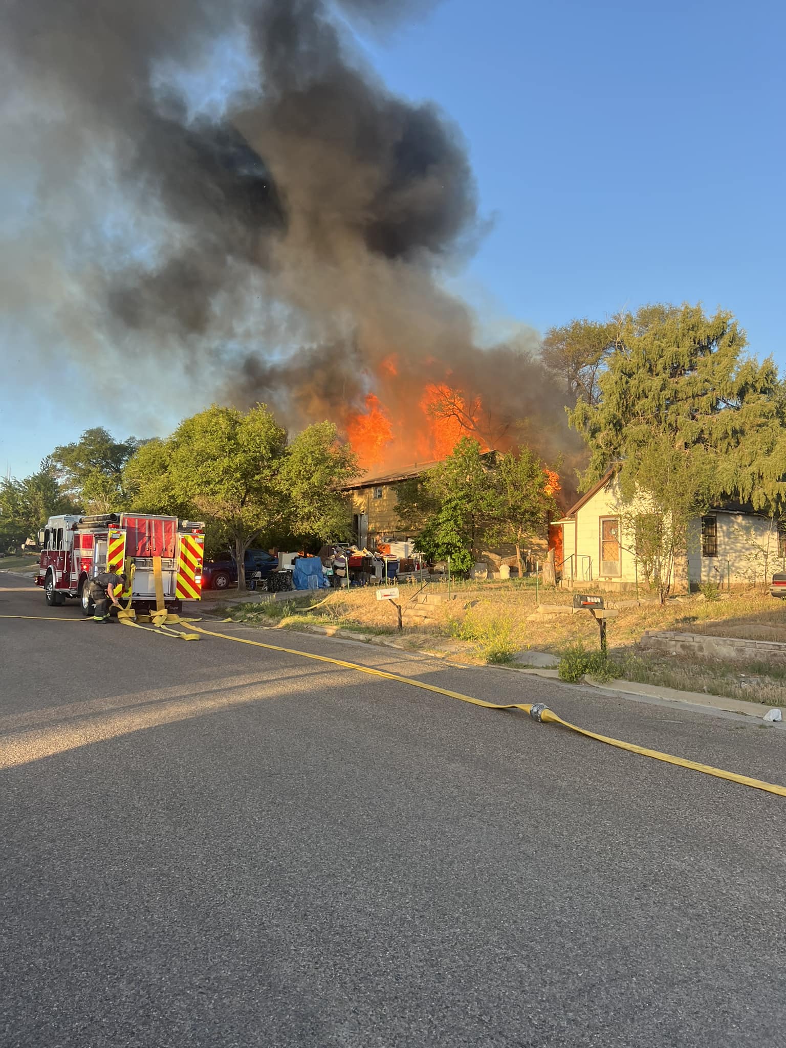 La Junta Fire