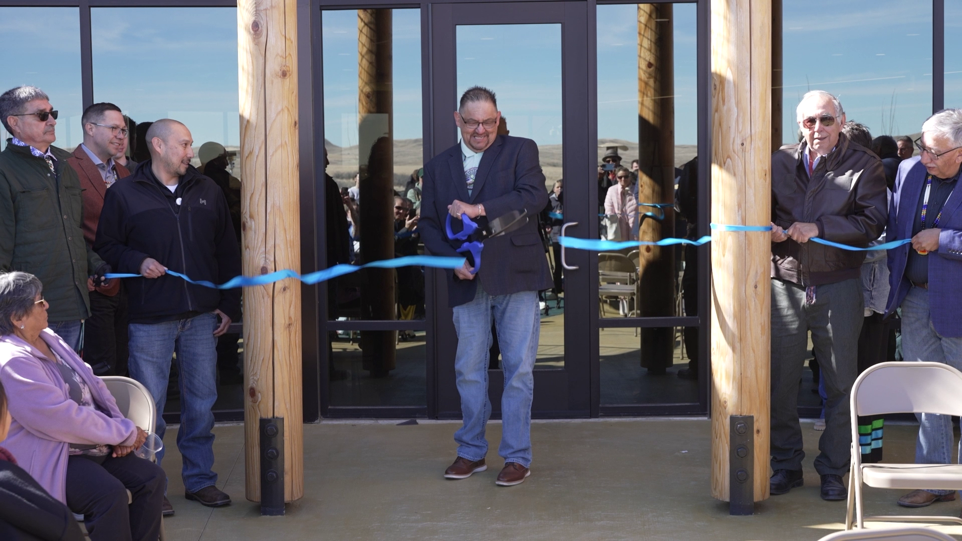 Rocky Boy's leaders host grand opening of Youth Wellness Center