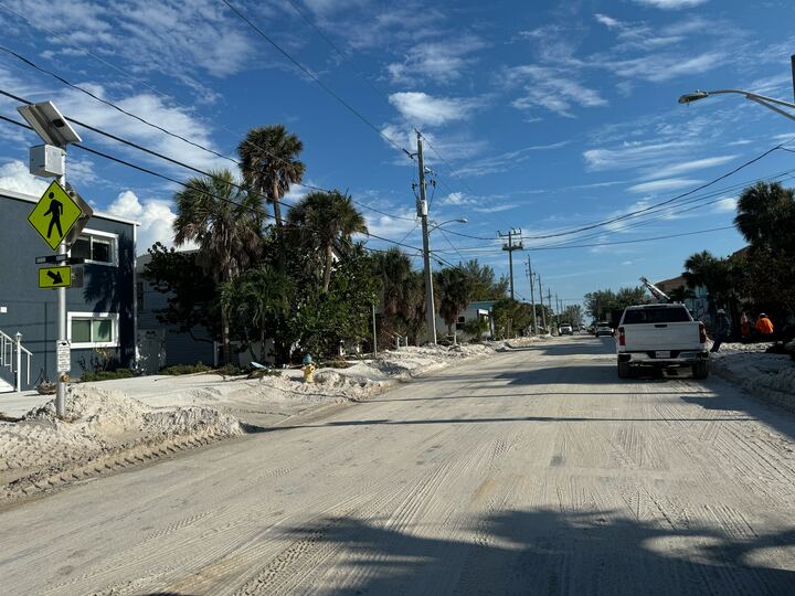 Re-entry to Bradenton Beach
