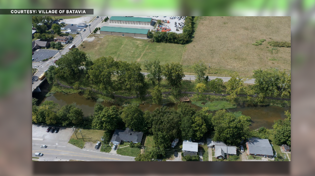 Rendering of Riverwalk Park in Batavia