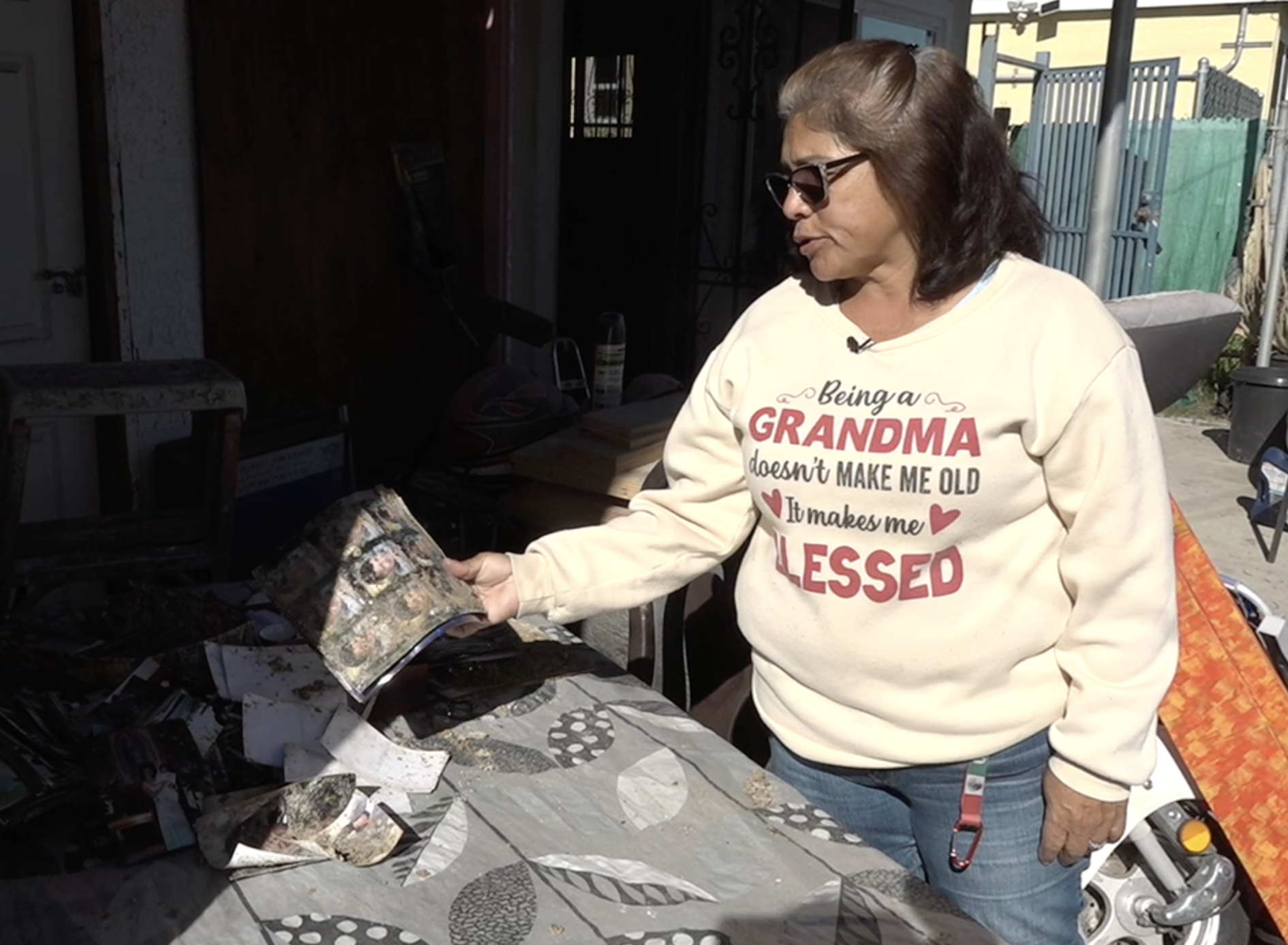 Logan Heights woman, storm victim faces more heartbreak after fire damages home