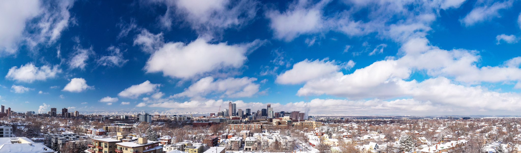 Denver after Feb 24, 25 2021 snow