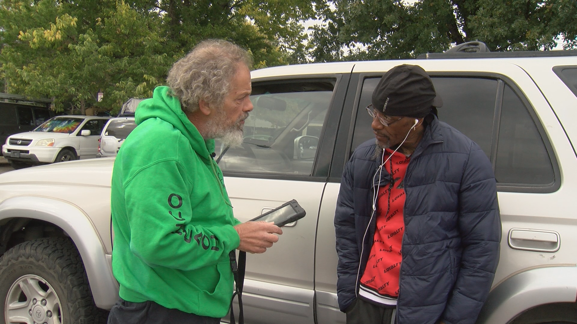 From homeless to giving back 