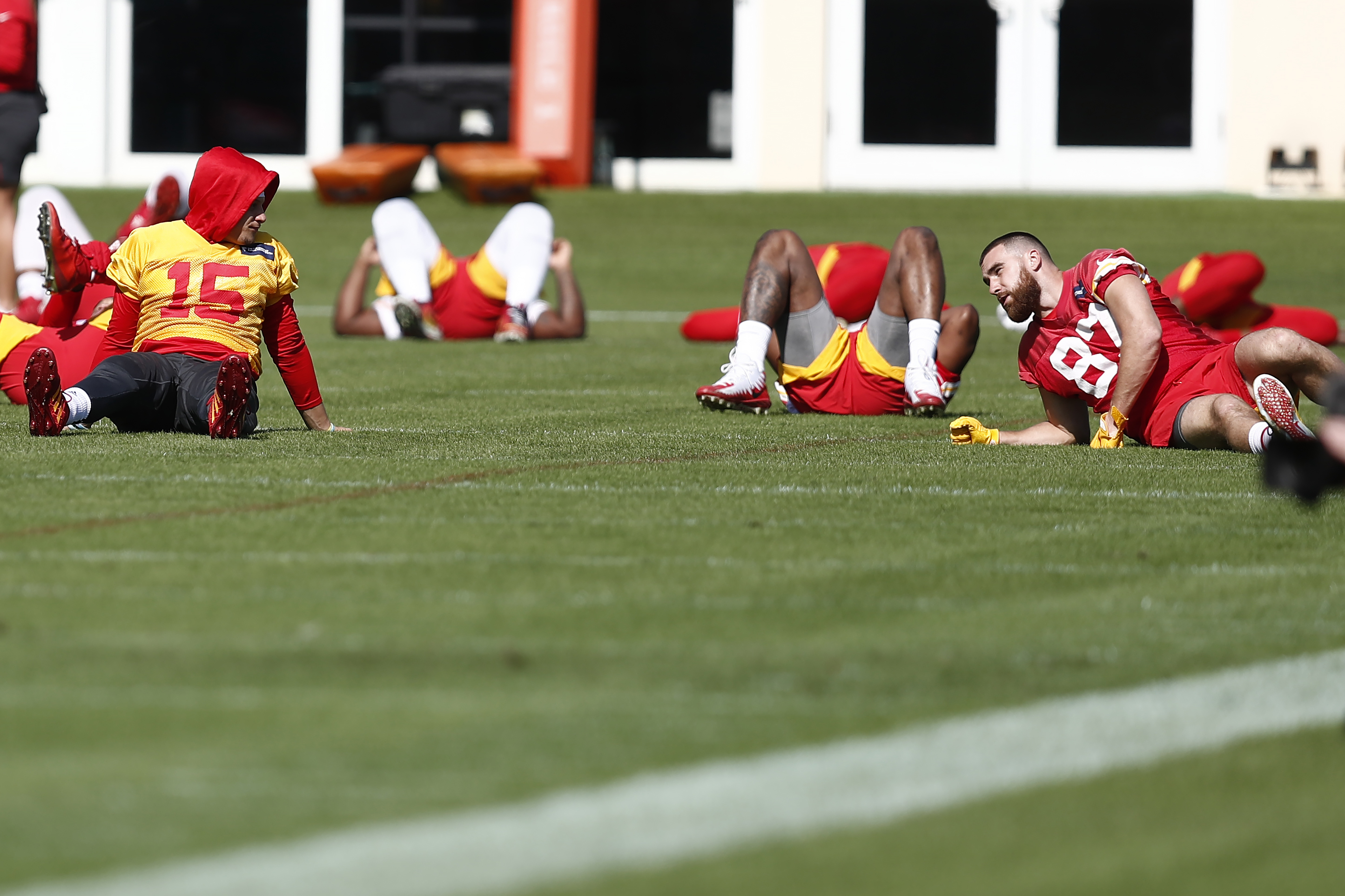 Patrick Mahomes, Travis Kelce