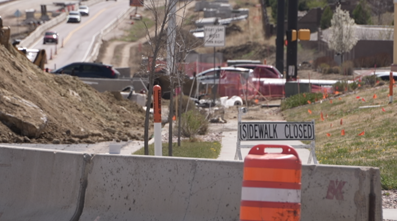 Ongoing Marksheffel construction causing headaches for drivers, pedestrians