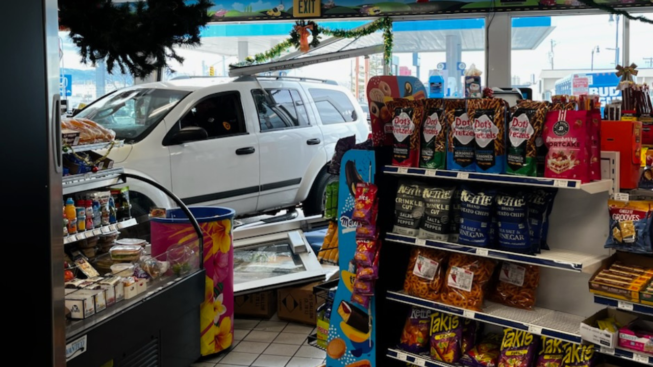 SUV into Salt Lake City convenience store