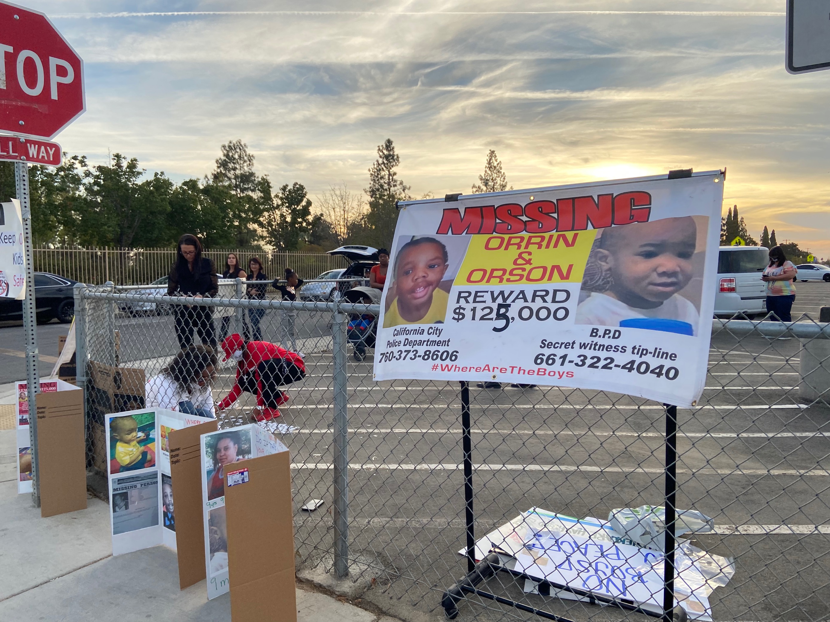Vigil for West brothers October 21, 2021