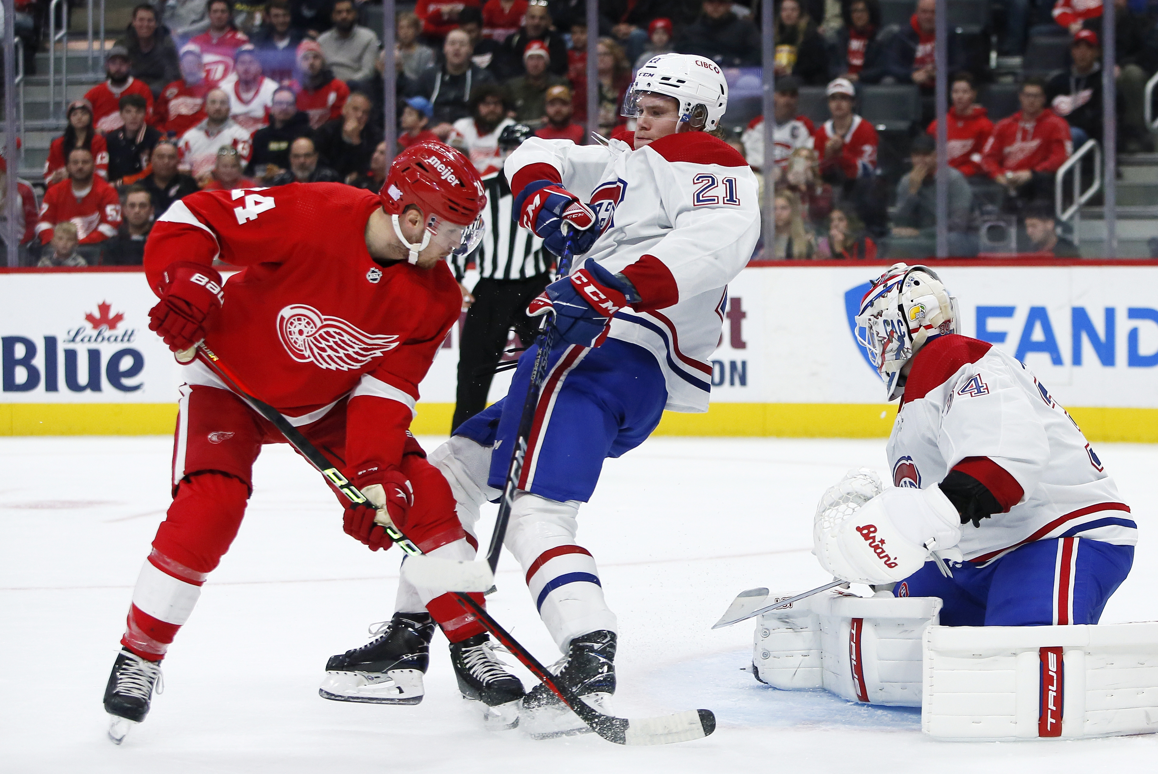 Canadiens Red Wings Hockey