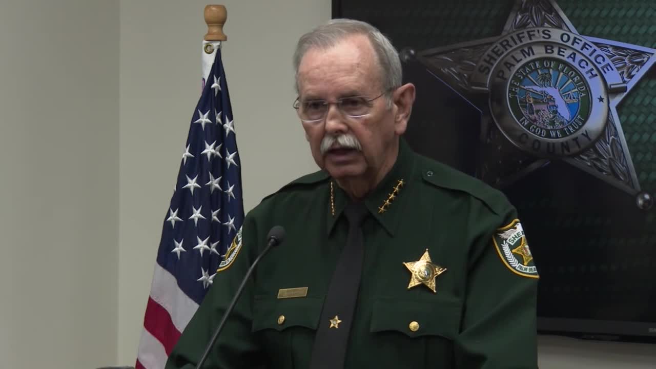 Palm Beach County Ric Bradshaw discusses body-camera videos, Feb. 16, 2023