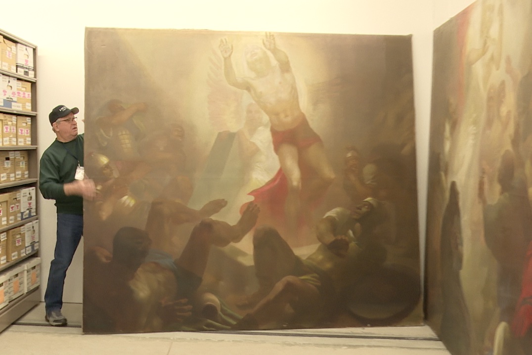 Holy Savior Paintings Butte