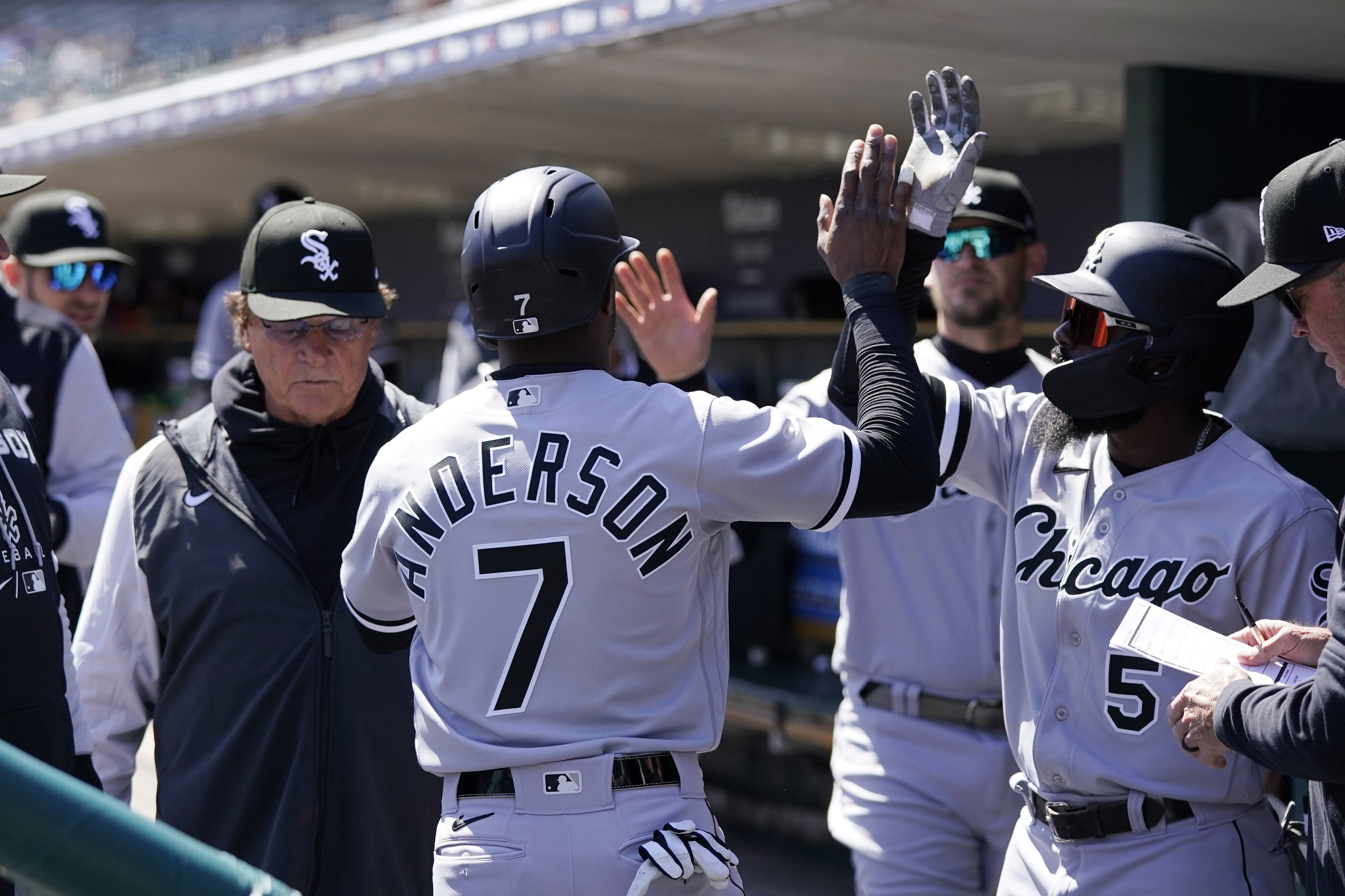 Tim Anderson White Sox Tigers Baseball